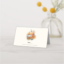 Search for pumpkins place cards Leaves