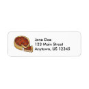 Search for pizza return address labels Pepperoni