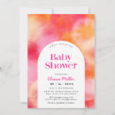 Search for hot pink baby shower invitations Modern