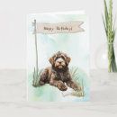 Search for portuguese birthday cards Portuguese water dog