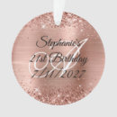 Search for 21st birthday ornaments Twenty one