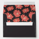Recherche de red mariage enveloppes Floral