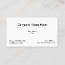 Recherche de budget business cards Simple
