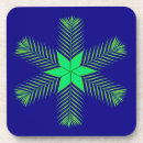Search for palm leaf coasters Blue