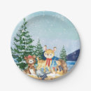 Search for winter woodland plates Girls
