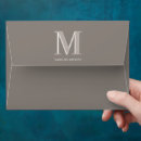 Search for monogram envelopes Typography