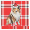 Search for christmas plaid fabric Dogs
