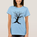 Search for bare tree tshirts Black