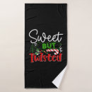 Search for funny christmas bath towels Candy cane