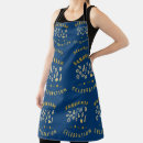 Search for chanukah aprons Blue