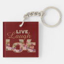Search for love words keychains Words to live by