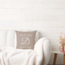 Search for anniversary pillows Monogrammed