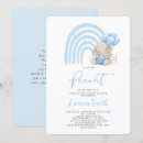 Recherche de elephant baby shower garçon invitations Moderne