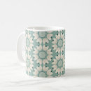 Search for turquoise flower mugs Modern