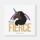 Recherche de licorne noire magnets Licorne afro autorisée