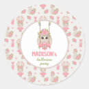 Search for ballerina birthday party stickers Girl