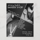 Recherche de coupe de cheveux prospectus Barbier