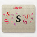 Search for with letters mousepads Pink