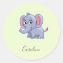 Search for elephant craft stickers Green