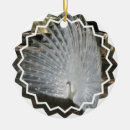 Search for white peacock ornaments Bird