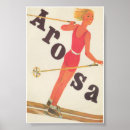 Recherche de vintage de ski posters Skieur