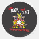Search for rock on valentine stickers Happy bunny