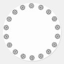 Search for black and white border stickers Cute