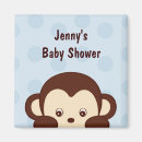 Recherche de de singe refrigérateur magnets Baby shower
