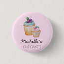 Search for pink cupcake buttons Bakery