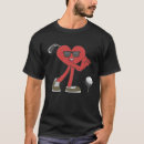 Search for golf ball tshirts Heart