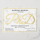 Recherche de white marble invitations Diplôme
