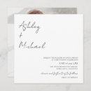 Recherche de code vestimentaire cartes invitations Noir et blanc