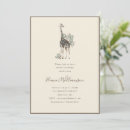Search for safari baby shower invitations Watercolor