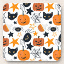 Recherche de chat halloween dessous de verres Araignée