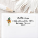 Search for quill return address labels Elegant