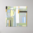 Search for geometric canvas prints Blue