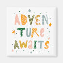 Search for adventure awaits magnets Cute