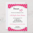 Recherche de polkadot invitations Rose
