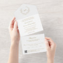 Search for monogram wreath wedding invitations Qr code