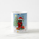 Recherche de staffordshire bull terrier mugs Chapeau santa