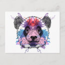 Recherche de animal géométrique cartes postales Bois