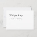 Search for marriage proposal invitations Modern professional glam minimalist