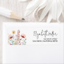 Search for country garden return address labels Wild flower