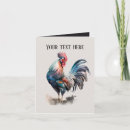 Search for cute rooster cards Country