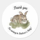 Search for rabbit illustration stickers Vintage