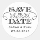 Search for black save the date stickers Trendy