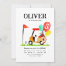 Recherche de golfeurs invitations Fête d'anniversaire