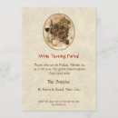 Recherche de partie échantillon de vin invitations Vin et fromage