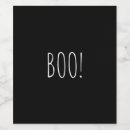 Search for halloween food drink labels Black