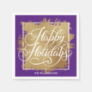 Recherche de gold foil napkins Fête de noël